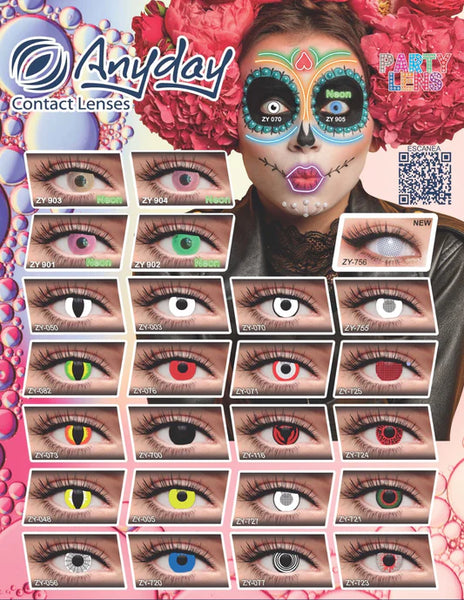 Lentes de contacto para Halloween