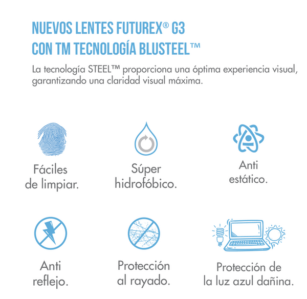 Lentes Futurex G3 Terminado